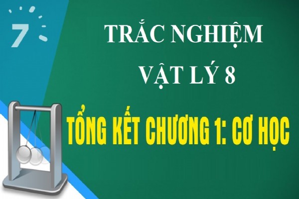 [Vật Lý 8] - Trắc nghiệm chương 1. Cơ học