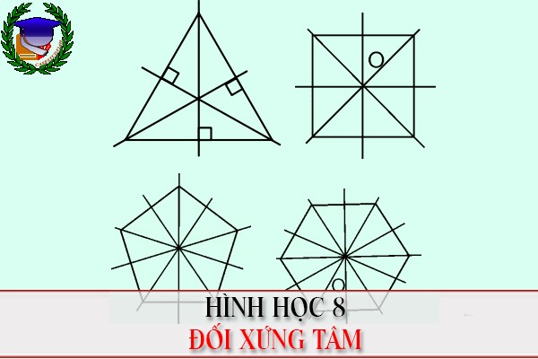 [Toán 8] - BT Đối xứng tâm