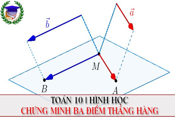 [Toán 10] - Chứng minh ba điểm thẳng hàng