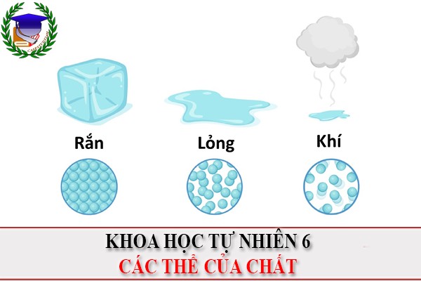 [KHTN 6] - Các thể của chất