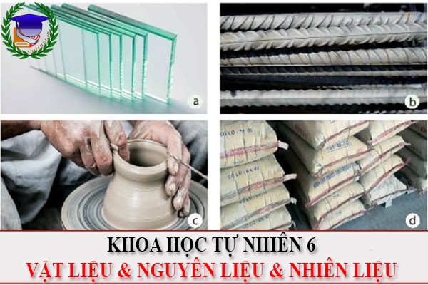 [KHTN 6] - Một số nguyên liệu, nhiên liệu và vật liệu