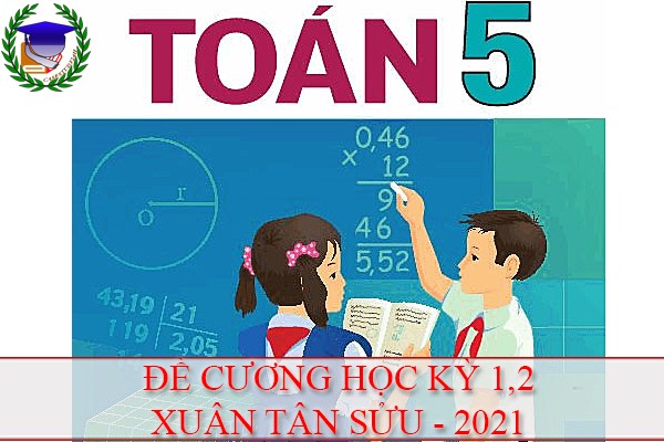 [Toán 5] - Đề cương nghỉ Tết - Xuân Tân Sửu 2021