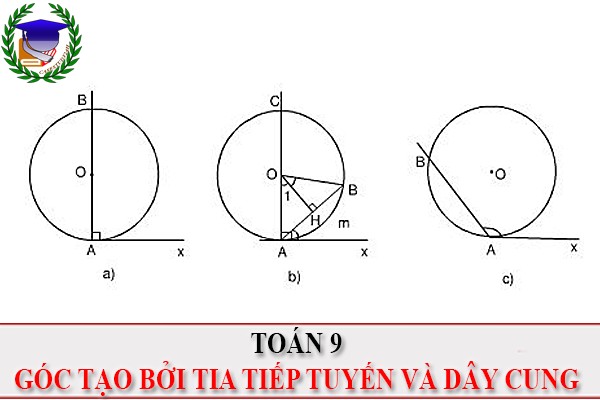 [Toán 9] - Góc tạo bởi tia tiếp tuyến và dây cung