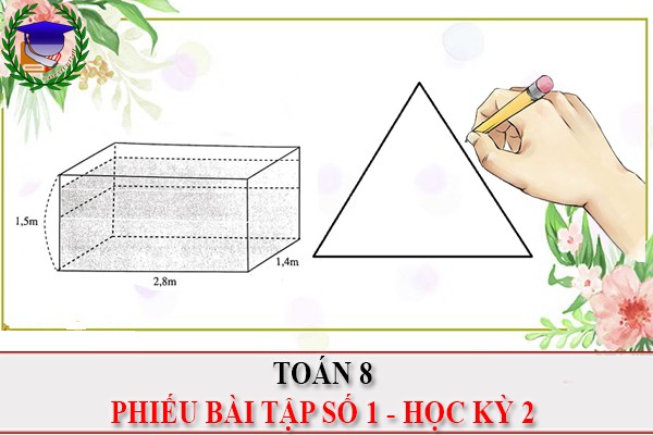 [Toán 8] - Phiếu ôn tập số 1 cuối kỳ 2