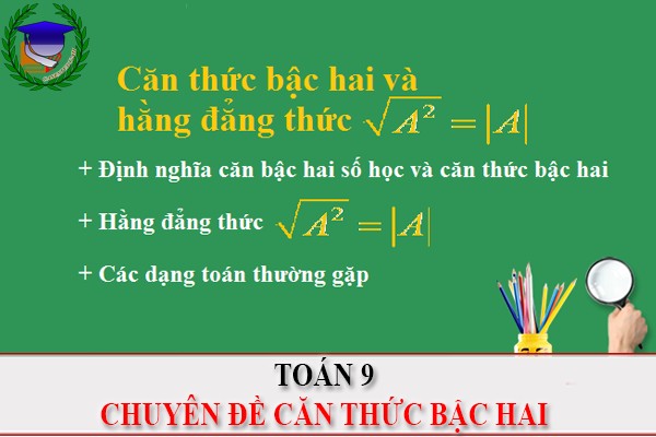 [Toán 9] - Lý thuyết chuyên đề căn bậc hai