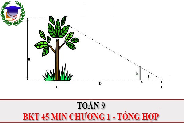 [Toán 9] - BKT 45 min chương 1 tổng hợp